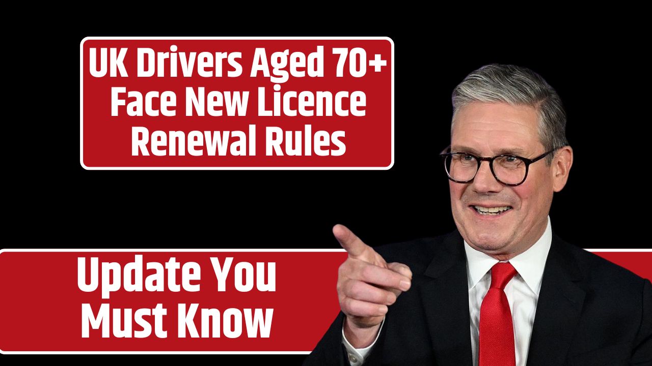 UK Drivers Aged 70+ Face New Licence Renewal Rules